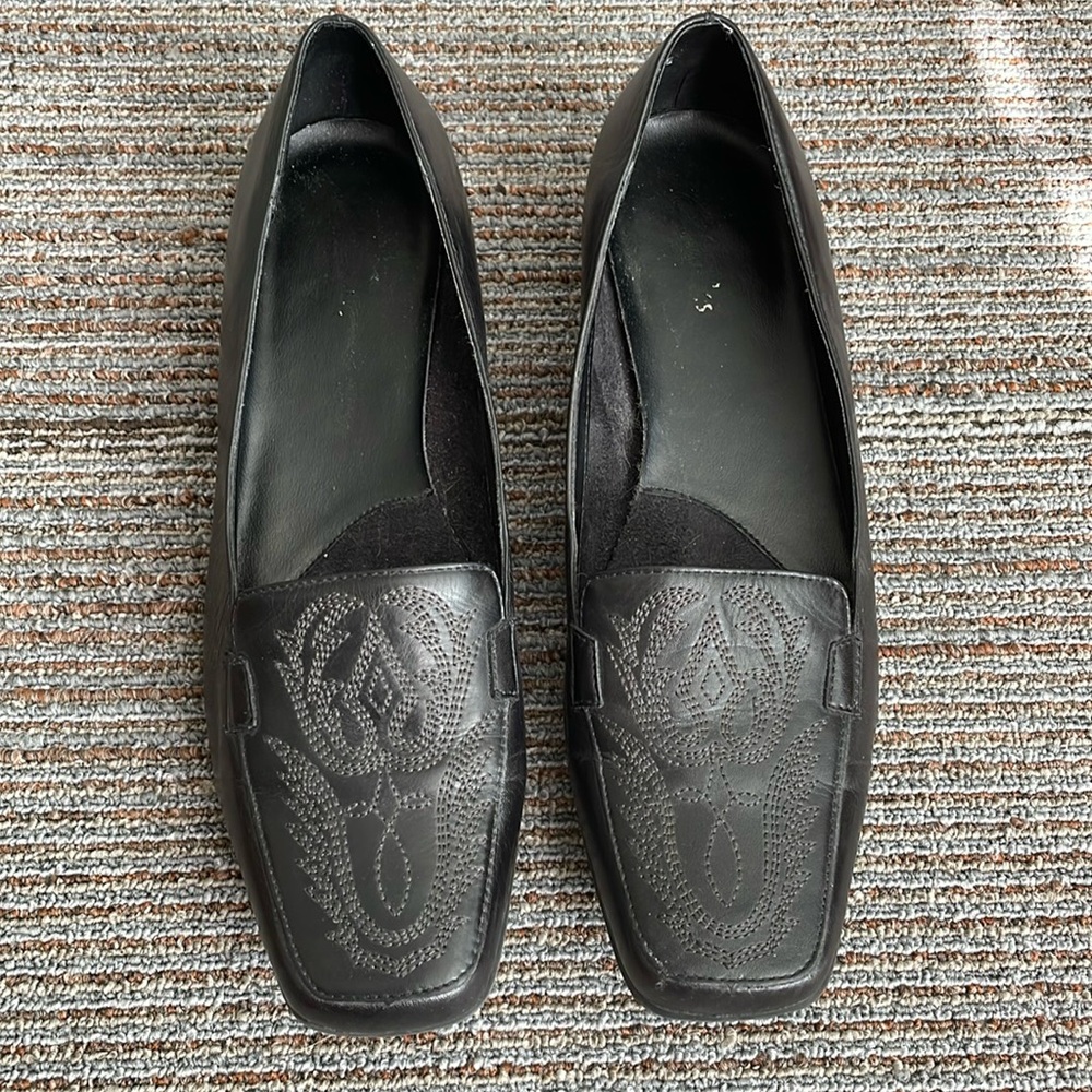 Clarks Black loafers - Black - Size 9